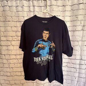 Mens Star Trek Graphic  T shirt Size 2XL